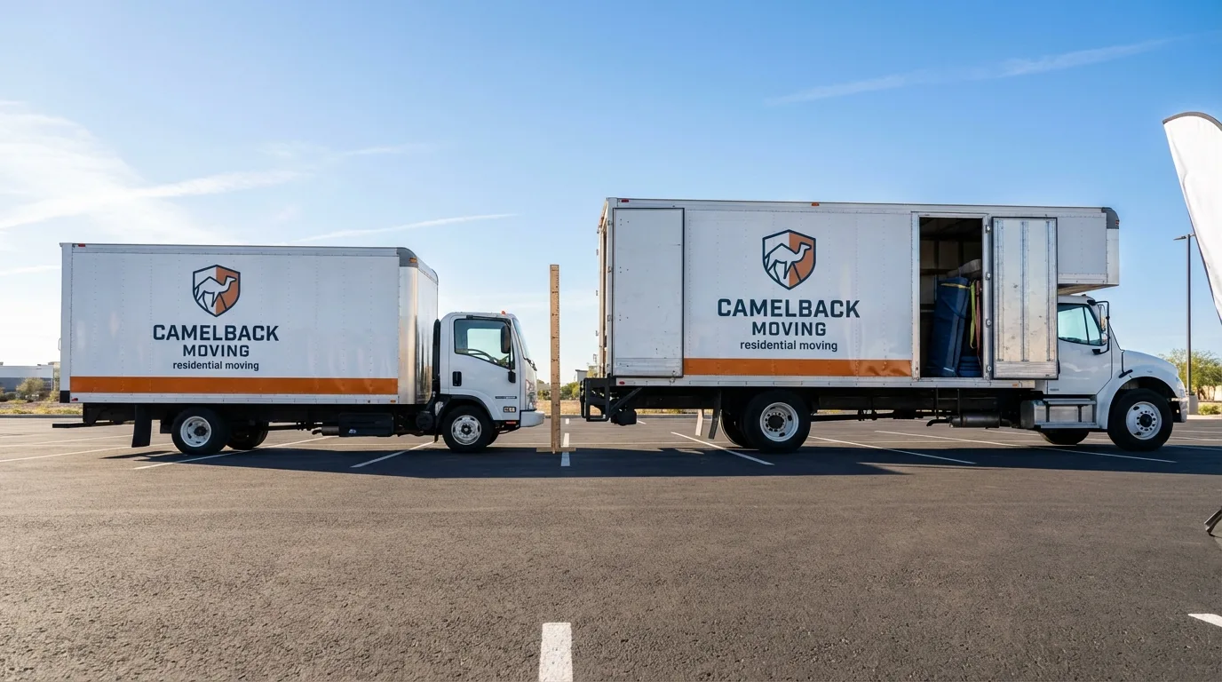 Moving truck size capacity guide in Wildwood